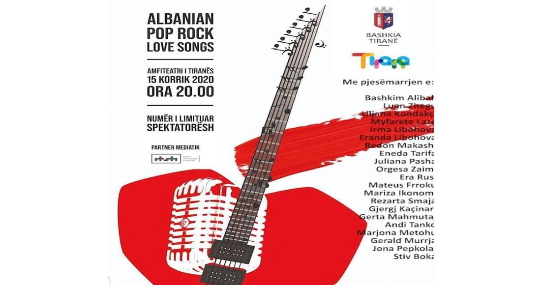 Albanian Pop Rock Love Songs - 15 Korrik 2020