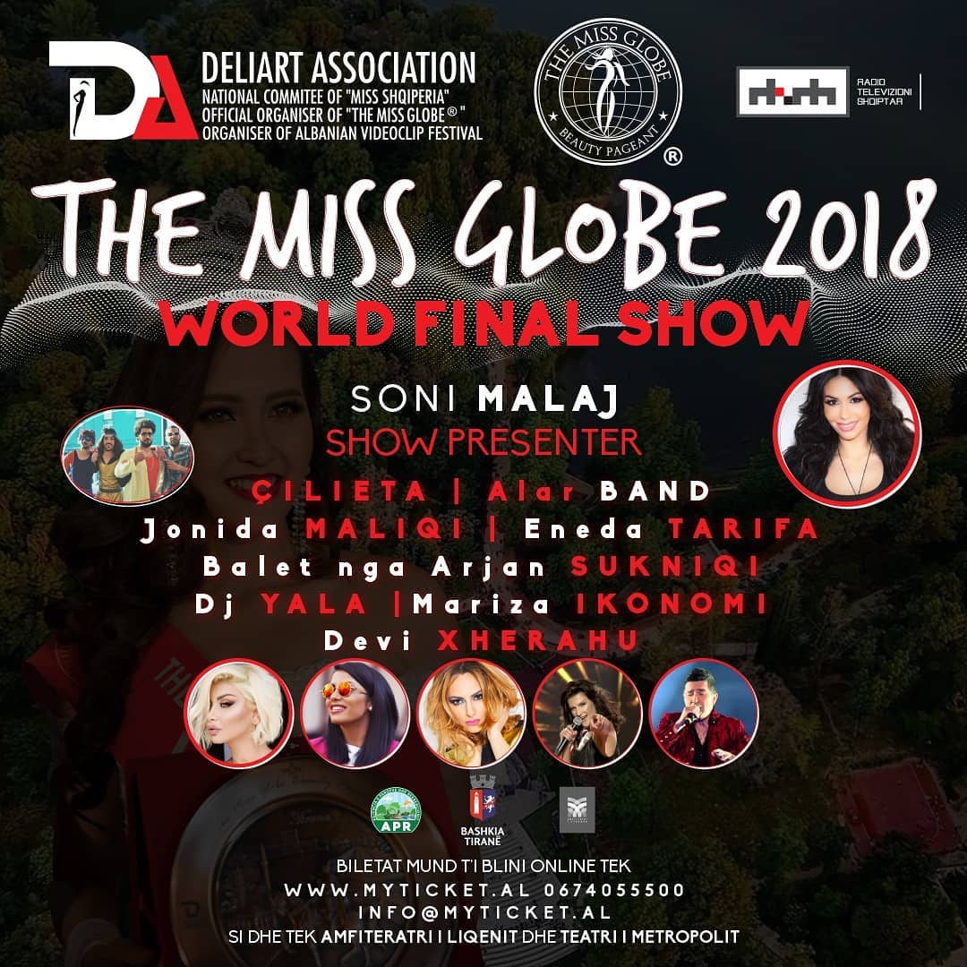 The Miss Globe 2018  /  21 tetor 